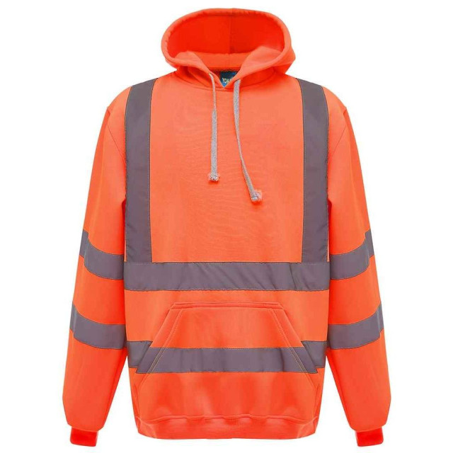 Yoko Heren-hoog-vis hoodie UTFK1391_orange large