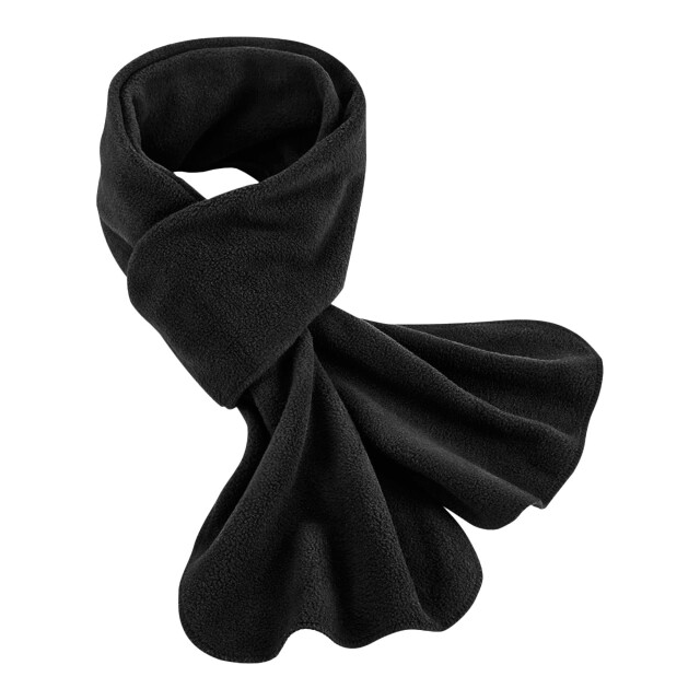 Beechfield Fleece gerecycleerde winter sjaal UTFK1111_black large