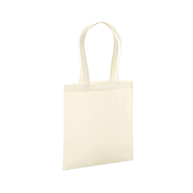 Westford Mill Premium biologisch katoenen draagtas UTFK1296_natural large