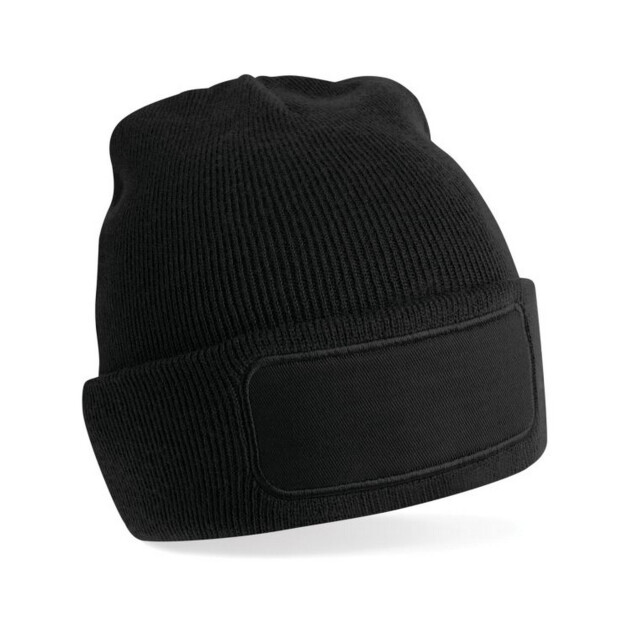 Beechfield Unisex original patch muts voor volwassenen UTFK1467_black large