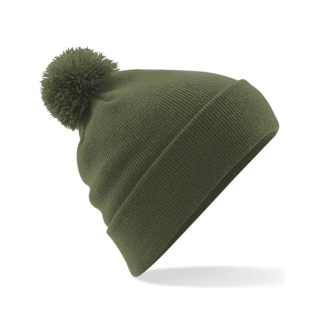 Beechfield Originele pom pom muts UTFK1561_moss large