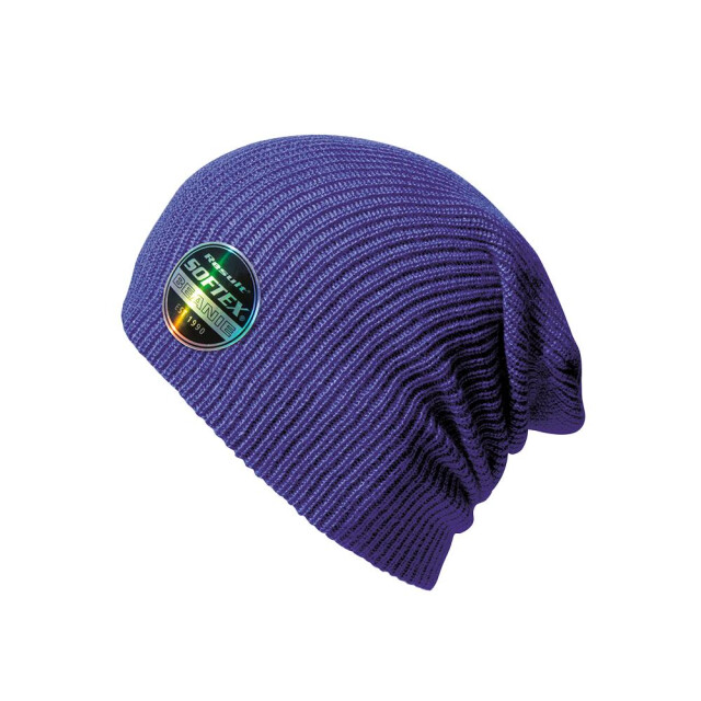 Result Zachte muts voor volwassenen UTFK1577_purple large