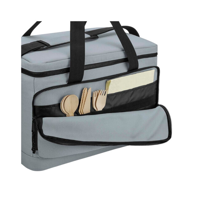 Bagbase Gerecyclede schoudertas van cooler UTFK2196_puregrey large