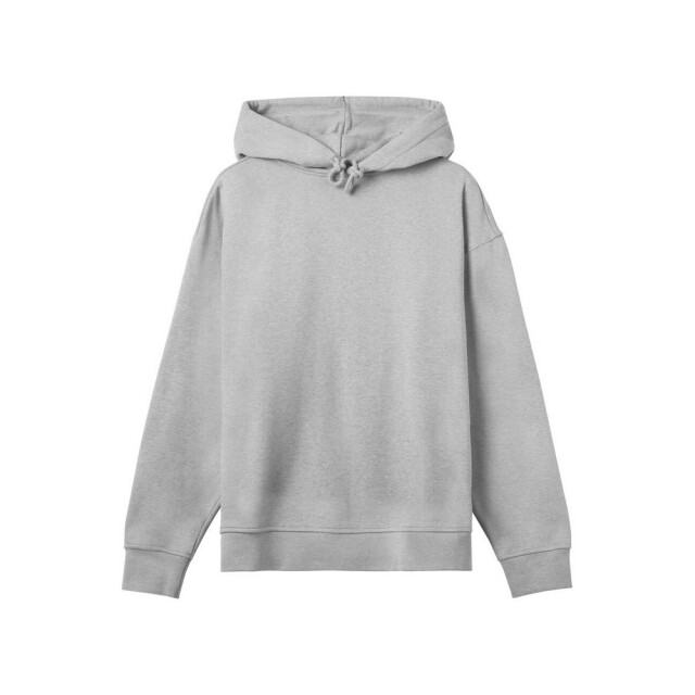 True Blanks Dames effen oversized hoodie UTFK1956_greymelange large