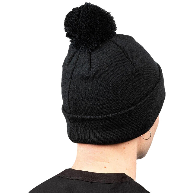 Beechfield Snowstar biologisch katoenen muts UTFK1092_black large
