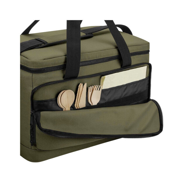 Bagbase Gerecyclede schoudertas van cooler UTFK2196_militarygreen large