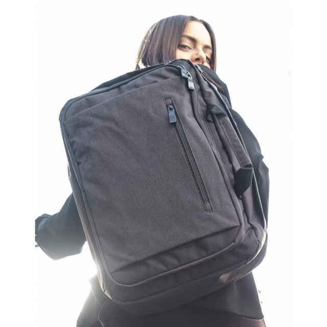 Shugon Bordeaux hybride laptoptas UTFK2291_blackcharcoalmelange large
