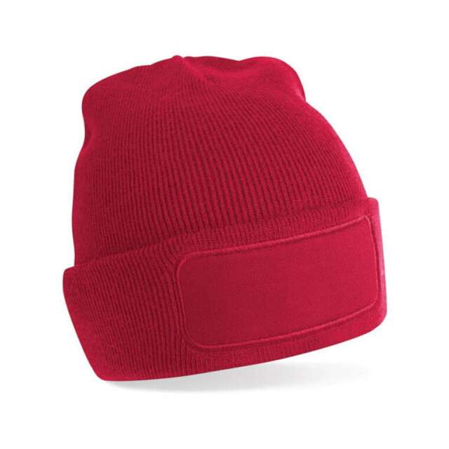 Beechfield Unisex original patch muts voor volwassenen UTFK1467_classicred large