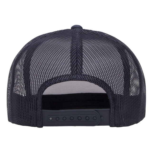 Yupoong Klassieke contrasterende trucker pet UTFK1760_navywhitenavy large
