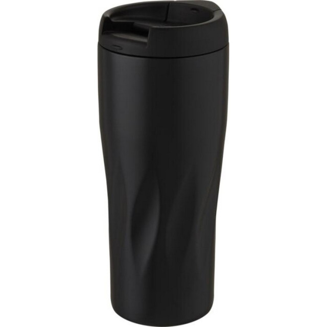 Avenue Waves koperen geïsoleerde reisbeker UTPF4035_solidblack large