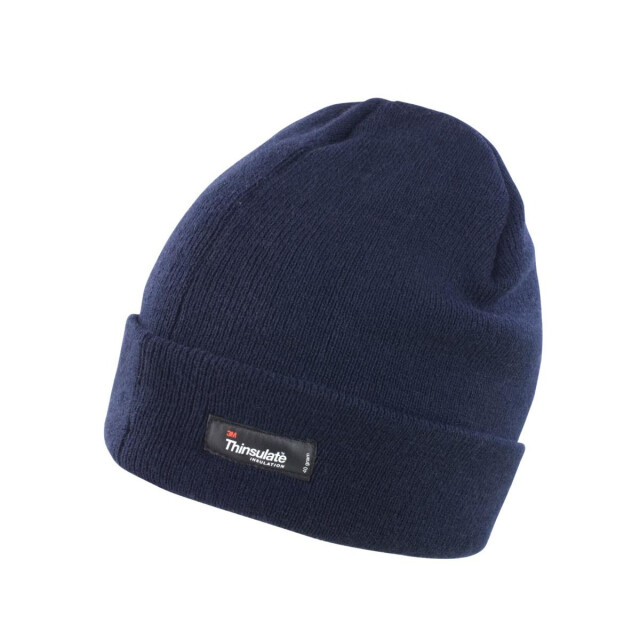 Result Unisex lichtgewicht thermische wintermuts verdunt (3m 40g) UTFK670_navyblue large