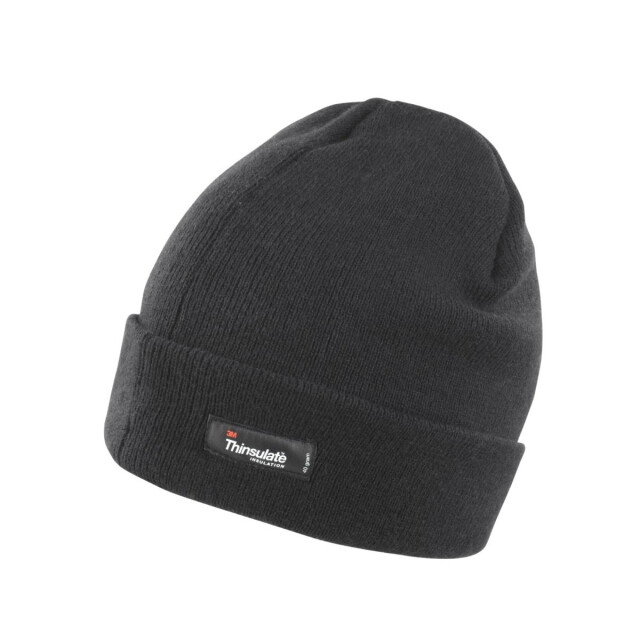 Result Unisex lichtgewicht thermische wintermuts verdunt (3m 40g) UTFK670_black large