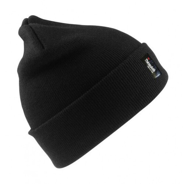 Result Unisex lichtgewicht thermische wintermuts verdunt (3m 40g) UTFK670_black large