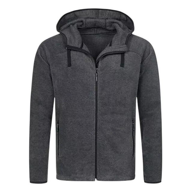 Stedman Stars Heren power fleece jas UTFK3274_greyheather large