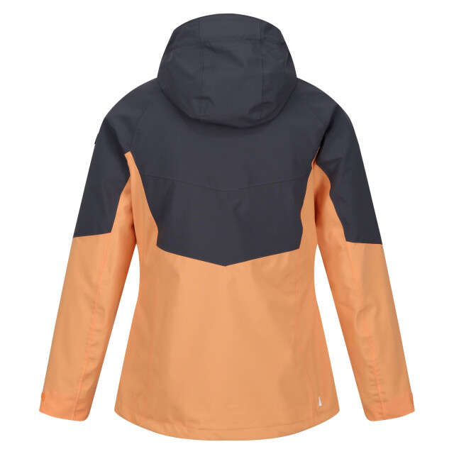 Regatta Dames wentwood viii 2 in 1 jas UTRG8965_apricotcrushsealgrey large