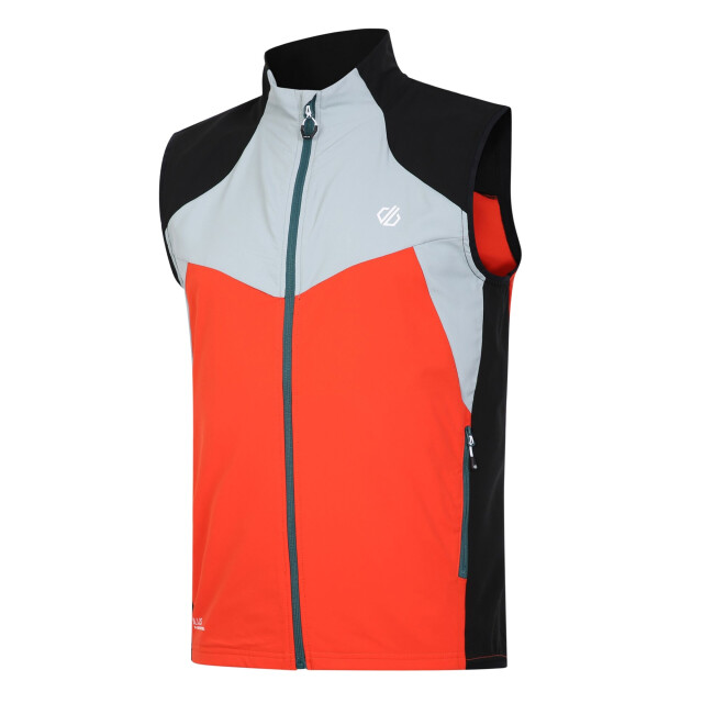 Dare2b Heren latitudinal softshell gilet UTRG8733_trailblazeorangeslateblack large