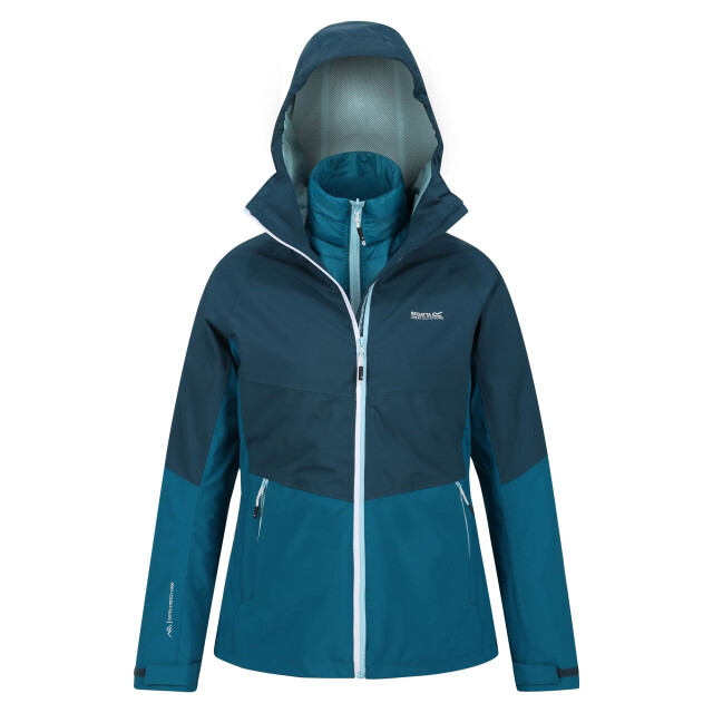 Regatta Dames wentwood viii 2 in 1 jas UTRG8965_gulfstream large