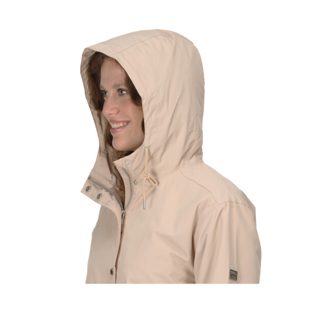 Regatta Dames amberose waterdichte jas UTRG9613_sesame large
