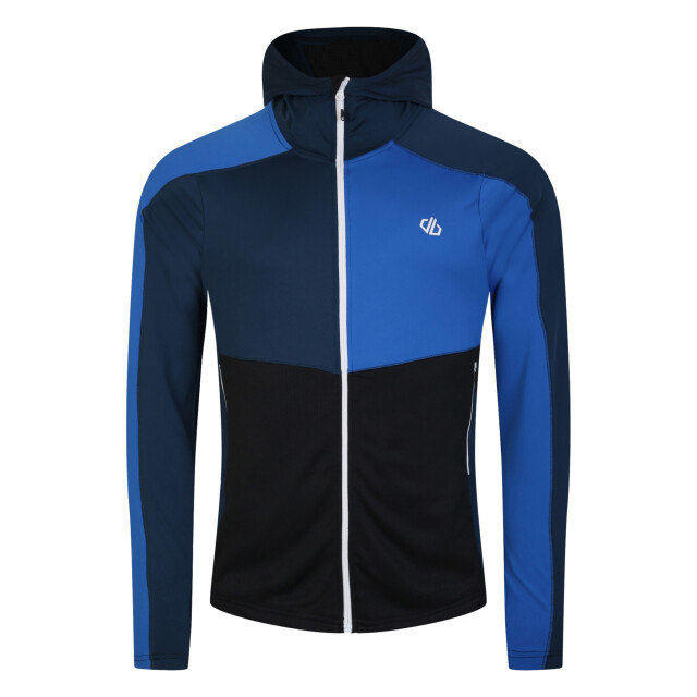 Dare2b Heren assimilate core stretch hooded midlayer UTRG9692_olympianbluemoonlightdenim large