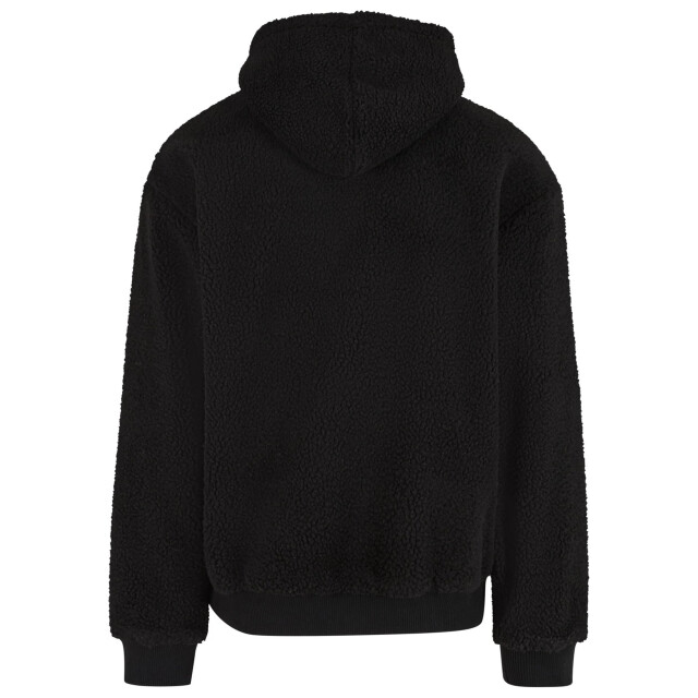 Urban Classics Heren teddy fleece oversized hoodie UTTN1379_black large