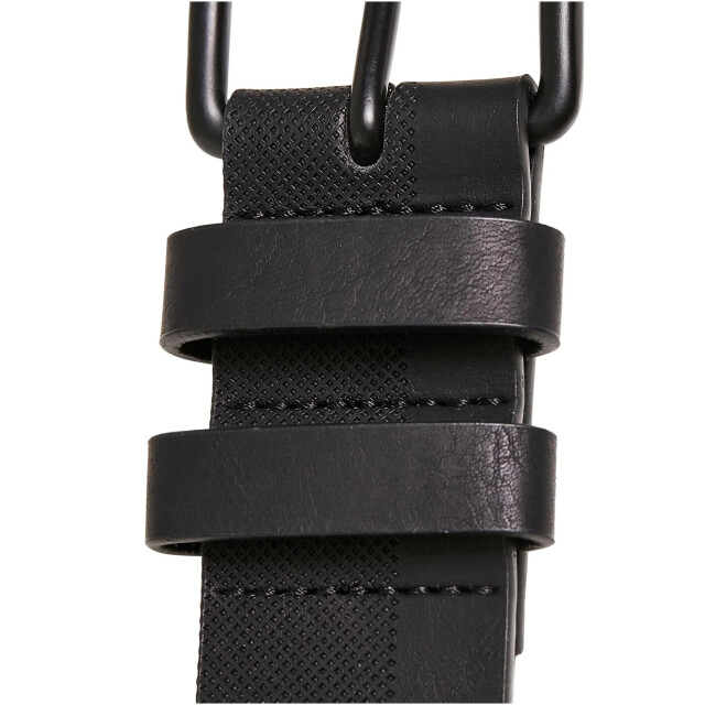 Urban Classics Riem van kunstleer in reliëf UTTN273_black large