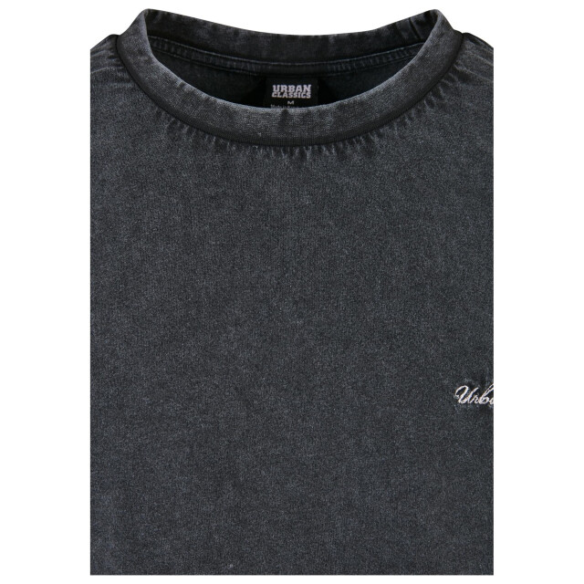 Urban Classics Heren geborduurd oversized t-shirt UTTN1558_black large
