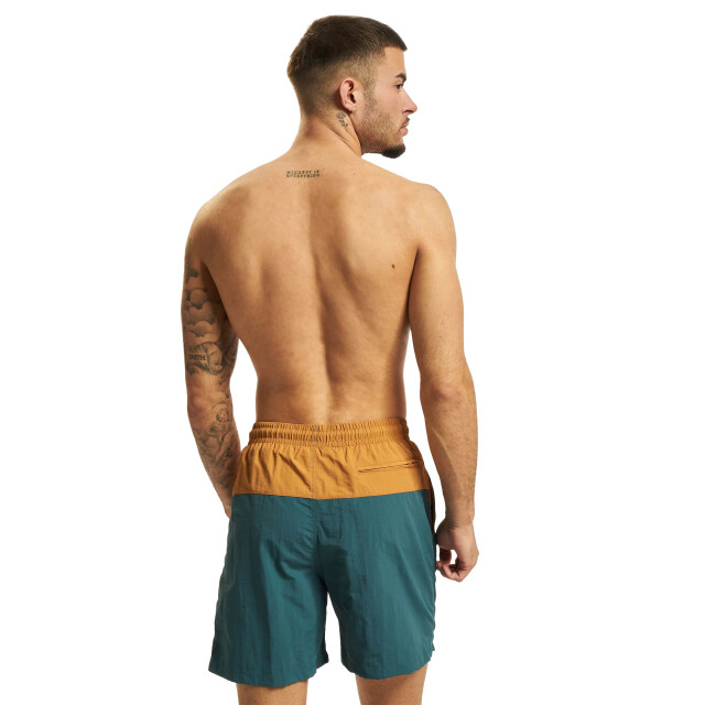 Urban Classics Heren blok zwemshorts UTTN159_tealcoffee large