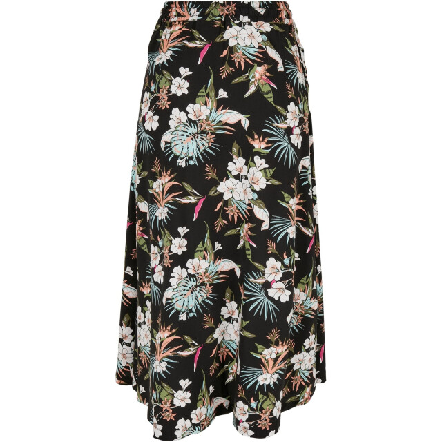Urban Classics Dames fruit midi rok UTTN1641_black large