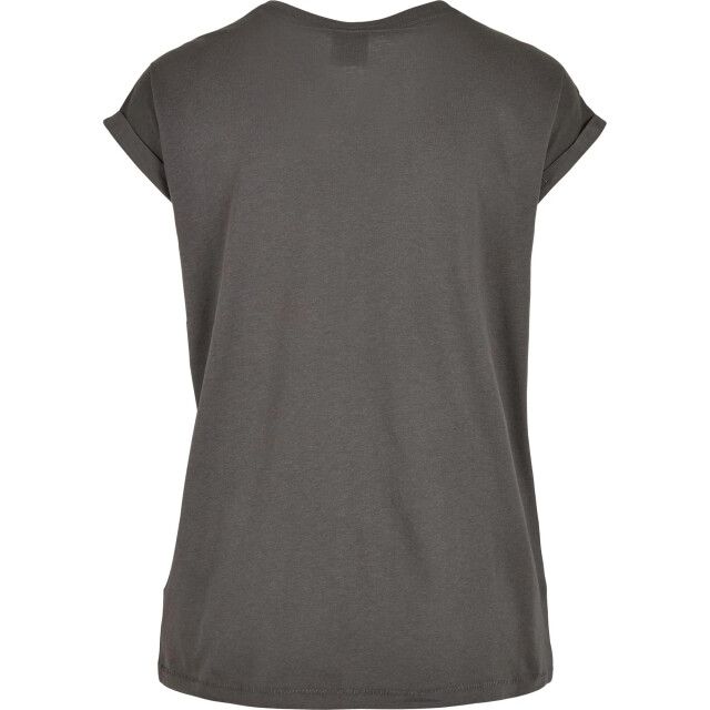 Urban Classics Dames verlengd schouder t-shirt UTTN574_darkshadow large
