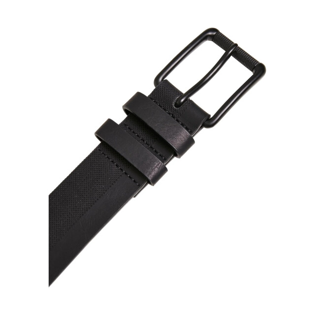Urban Classics Riem van kunstleer in reliëf UTTN273_black large