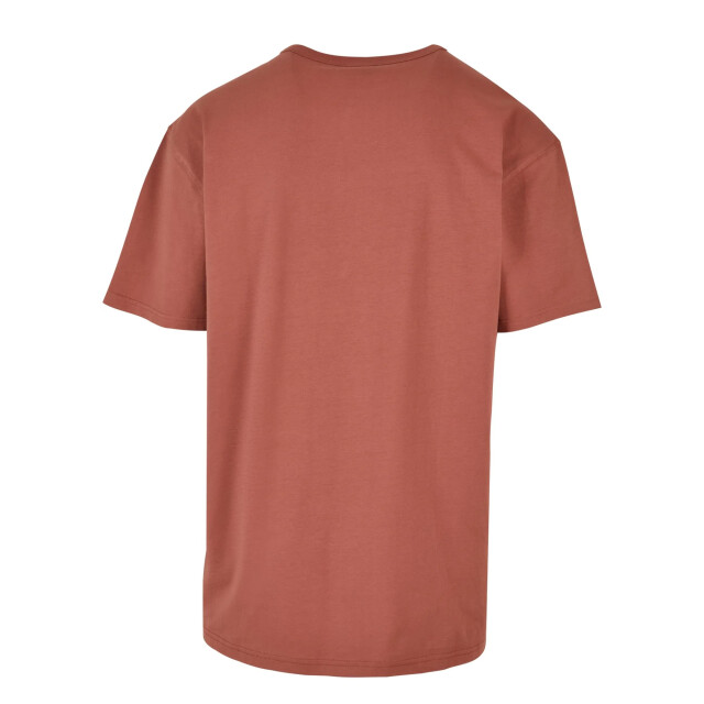 Urban Classics Heren effen oversized t-shirt UTTN325_terracotta large