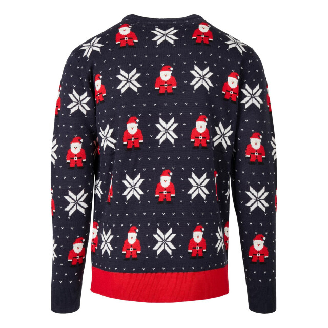 Urban Classics Heren nicholas sneeuwvlok kersttrui UTTN769_redwhitenavy large