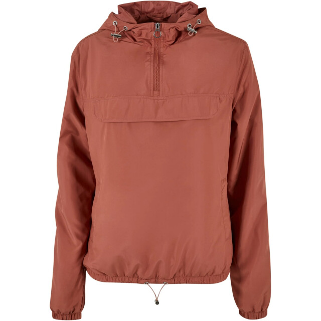 Urban Classics Dames pull over windjack UTTN889_terracotta large