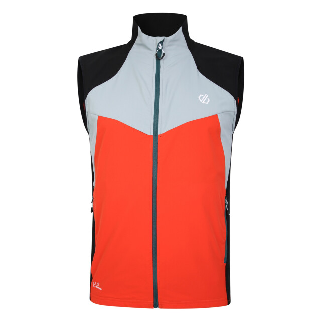 Dare2b Heren latitudinal softshell gilet UTRG8733_trailblazeorangeslateblack large