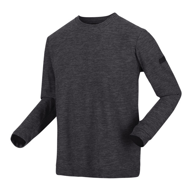 Regatta Heren leith lichtgewicht sweatshirt UTRG5356_indiagreymarl large