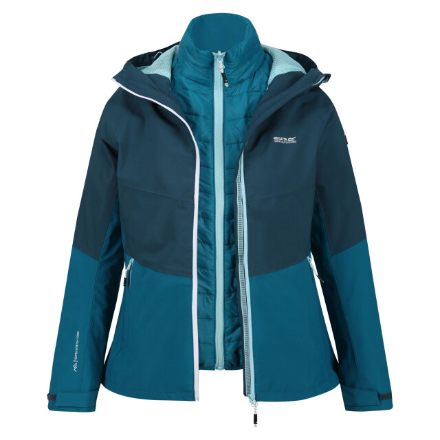 Regatta Dames wentwood viii 2 in 1 jas UTRG8965_gulfstream large