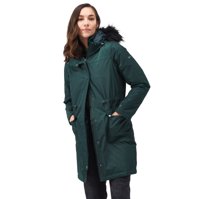 Regatta Dames giovanna fletcher collectie lellani waterdichte jas UTRG9382_darkestspruce large