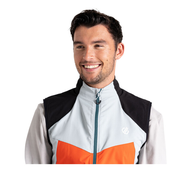 Dare2b Heren latitudinal softshell gilet UTRG8733_trailblazeorangeslateblack large