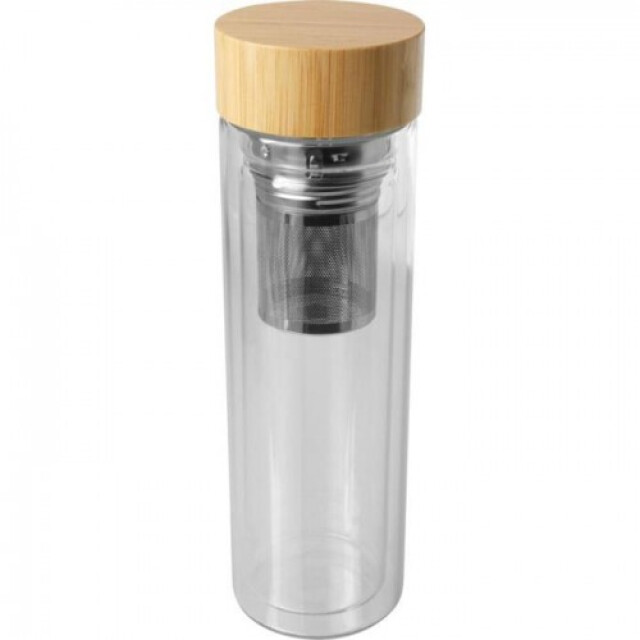 Generic Surplus Bailey bamboo 400ml fles met filter UTPF4498_clear large