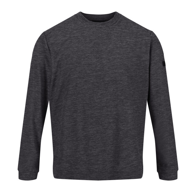 Regatta Heren leith lichtgewicht sweatshirt UTRG5356_indiagreymarl large