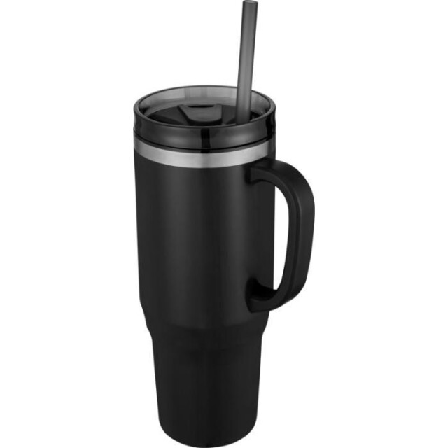 Generic Surplus Melbourne 1200ml mok met rietje UTPF4499_solidblack large