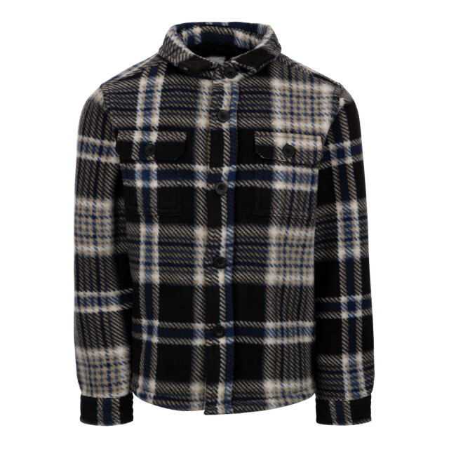 Trespass Jongens checkley microfleece shirt UTTP6805_black large