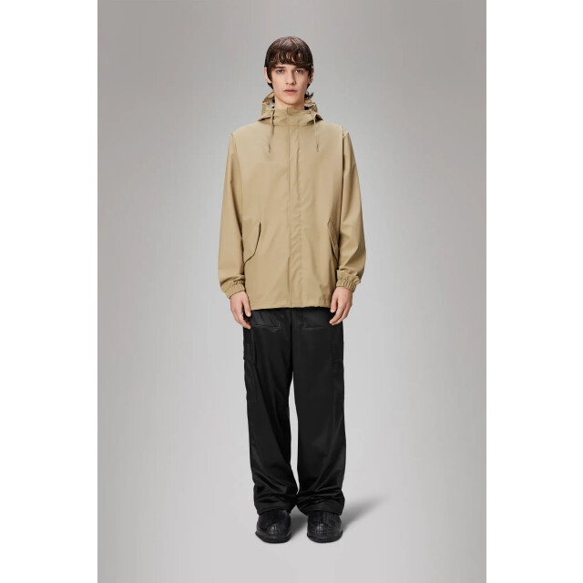 Rains 18010 fishtail jacket w3 sand 18010 large
