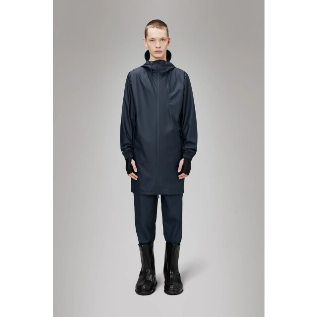 Rains 12080 long storm breaker w3 navy 12080 large
