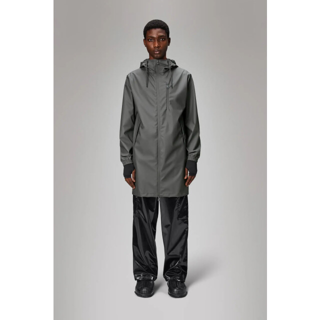 Rains 12080 long storm breaker w3 grey 12080 large
