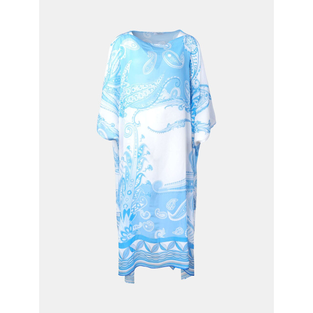 Mucho Gusto ® kaftan canelli lichtblauw paisley MUCHO GUSTO® Kaftan Canelli Lichtblauw Paisley large