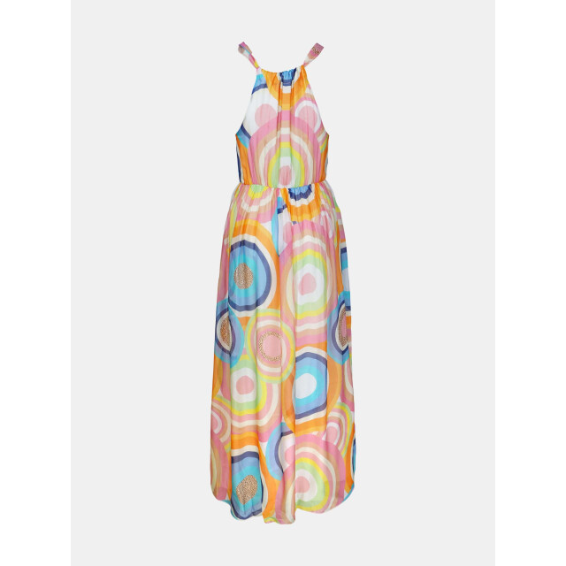 Mucho Gusto ® jurk cadiz kleurrijke cirkel print MUCHO GUSTO® Jurk Cadiz Kleurrijke Cirkel Print large
