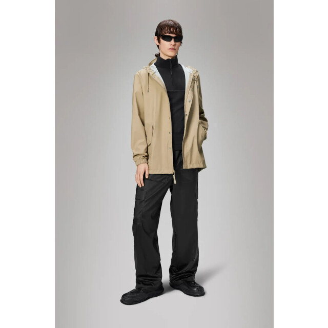 Rains 18010 fishtail jacket w3 sand 18010 large