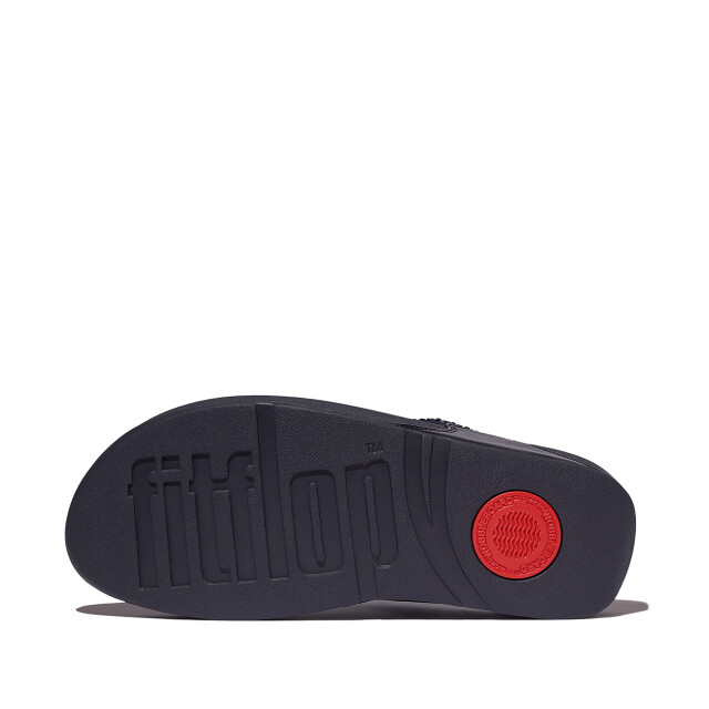 FitFlop Lulu crystal-mix toe-post sandals JE3 large