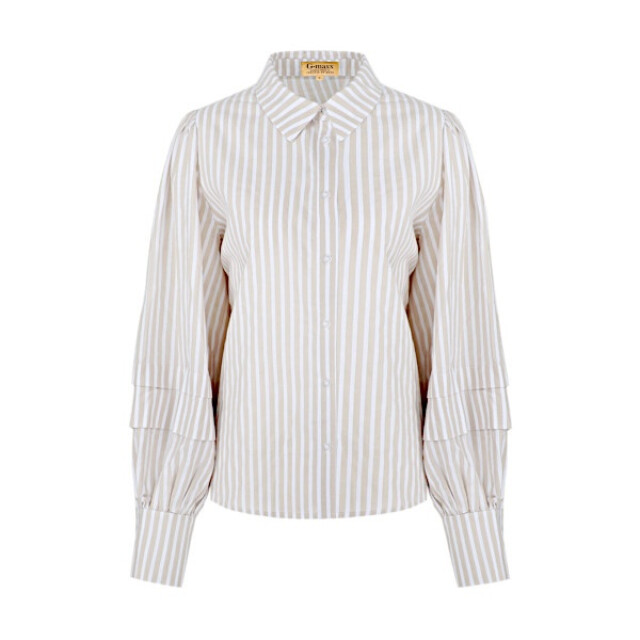 G-Maxx Blouse sam offwhite/sahara Sam - Offwhite/Sahara large
